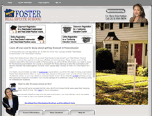 Tablet Screenshot of fosterrealestateschool.com